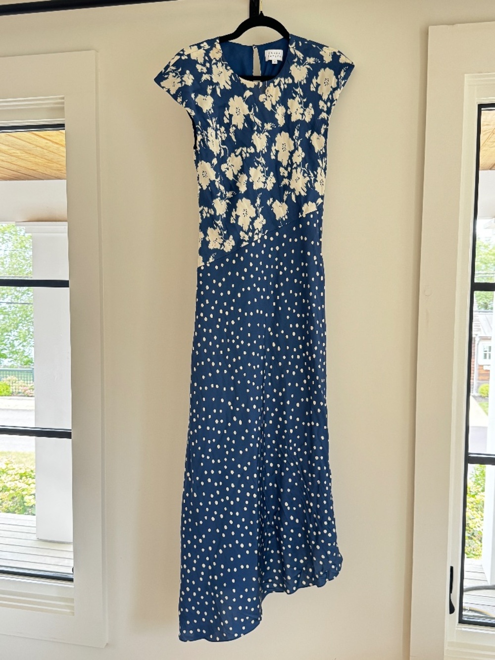 Tanya Taylor Asymmetrical Midi Dress